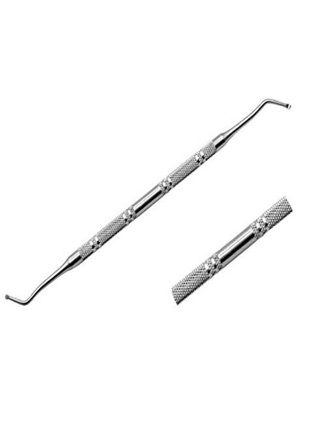DNHCLL Stainless Steel Armor Remover Paronychia Cuticle Pedicure Double Head Nail Groove Scoop Tick Orthodontic Nail Toenail Toenail Pick Tool, Remove Dirt From Your Nails - Image 4